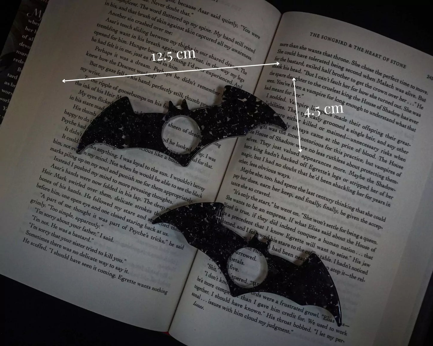 Bat Book Thumb Holder