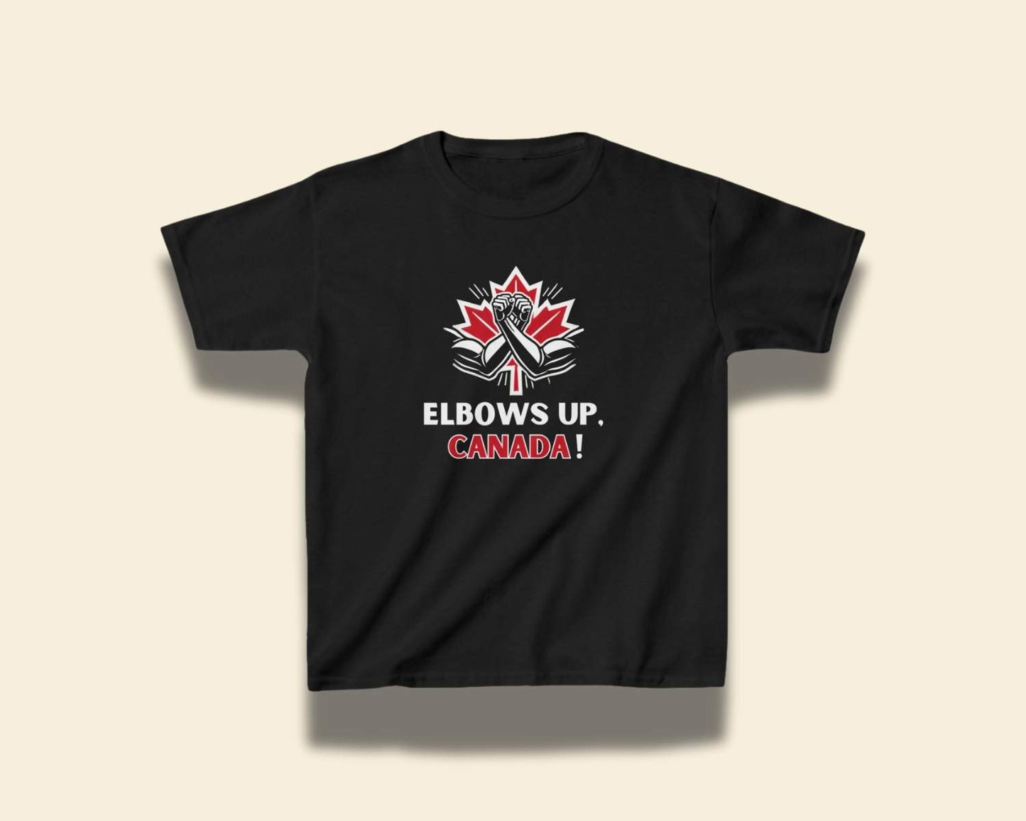 Elbows Up, Canada! Tee for KIDS