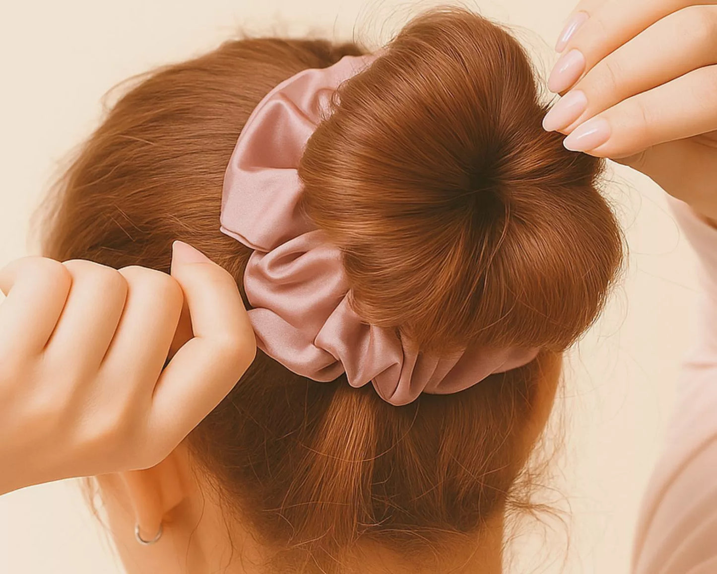 Silk Satin Scrunchies