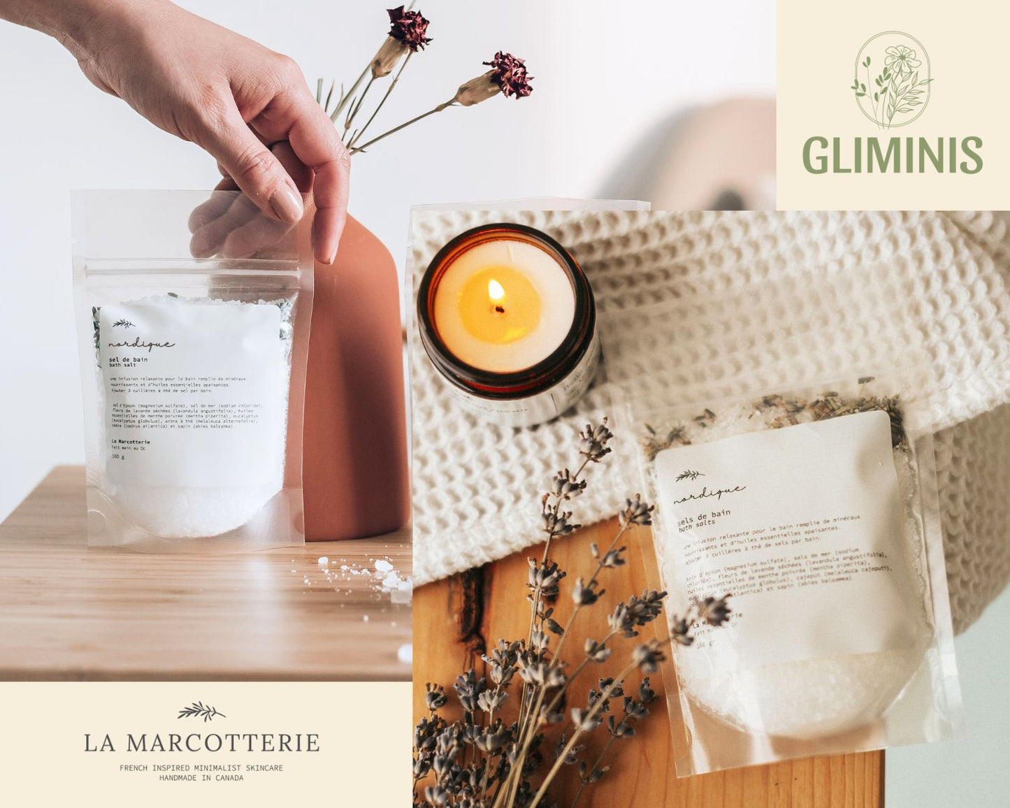 Bath Comfort Gift Set-Personalized Self Care Gift Box Handmade Wellness Package Eco Friendly Gift Set Affordable Luxury Gift Birthday Present New Mom Gift Employee Appreciation Corporate Wellness Housewarming Relaxation Kit Tea Lover