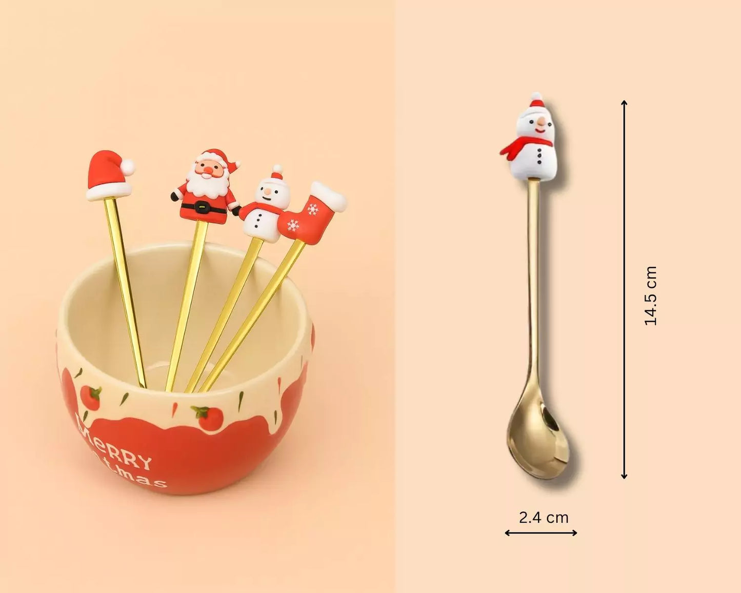 Christmas Coffee Spoon
