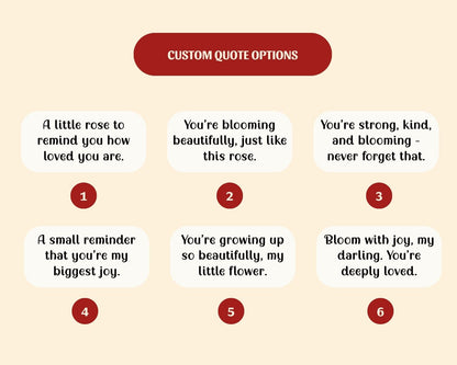 Custom Rose Pot for Teen