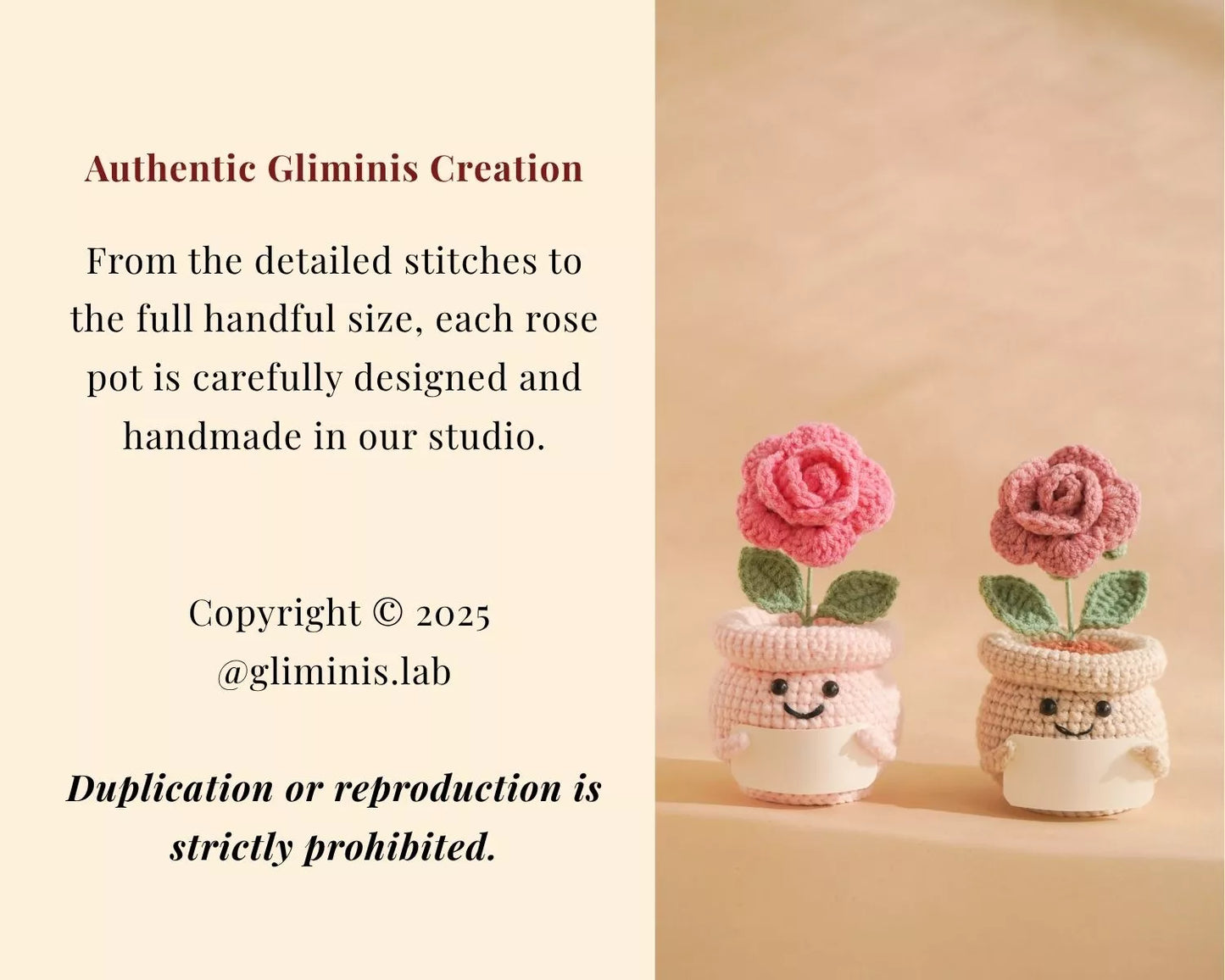 Custom Appreciation Rose Pot