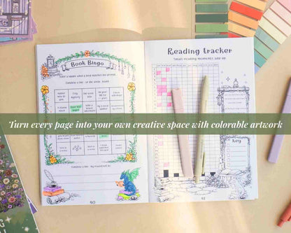 Gliminis Reading Journal - Notebook Edition