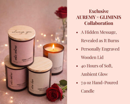 Hidden Message Candle
