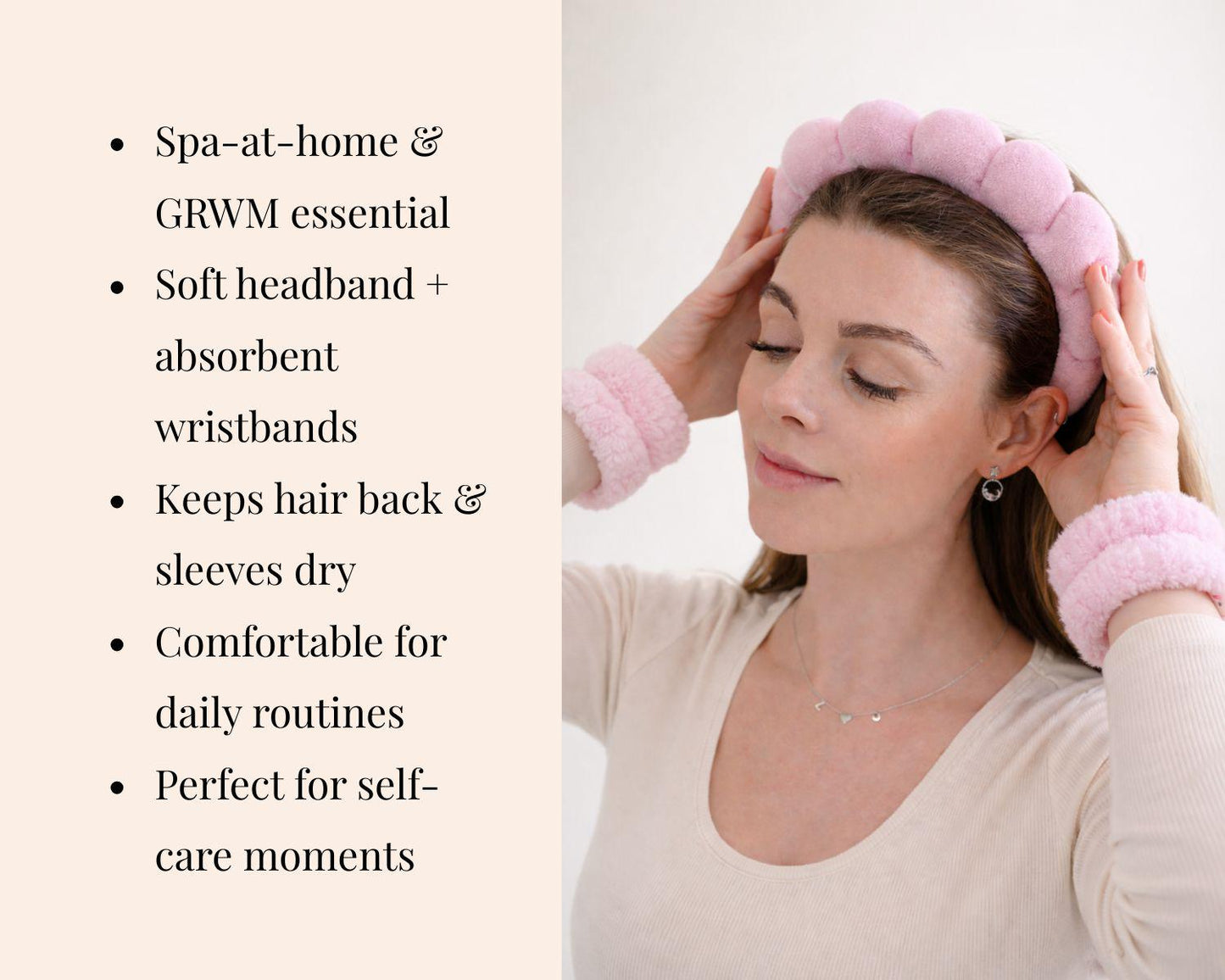 Headband & Wristband Set