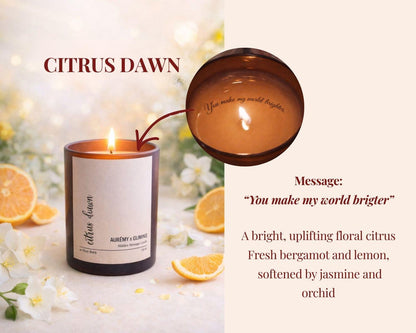 Hidden Message Candle