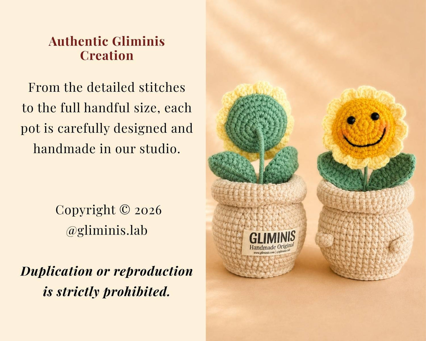 New Teacher Gift Set - Sunflower Crochet