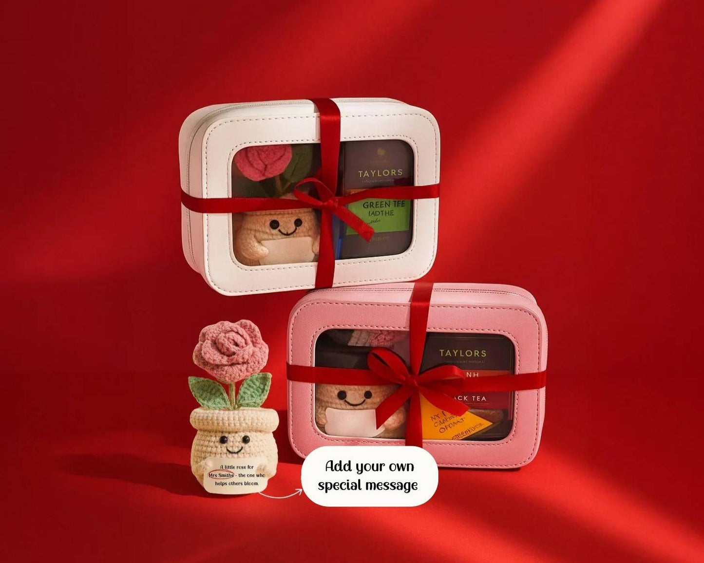 New Teacher Gift Set - Rose Crochet