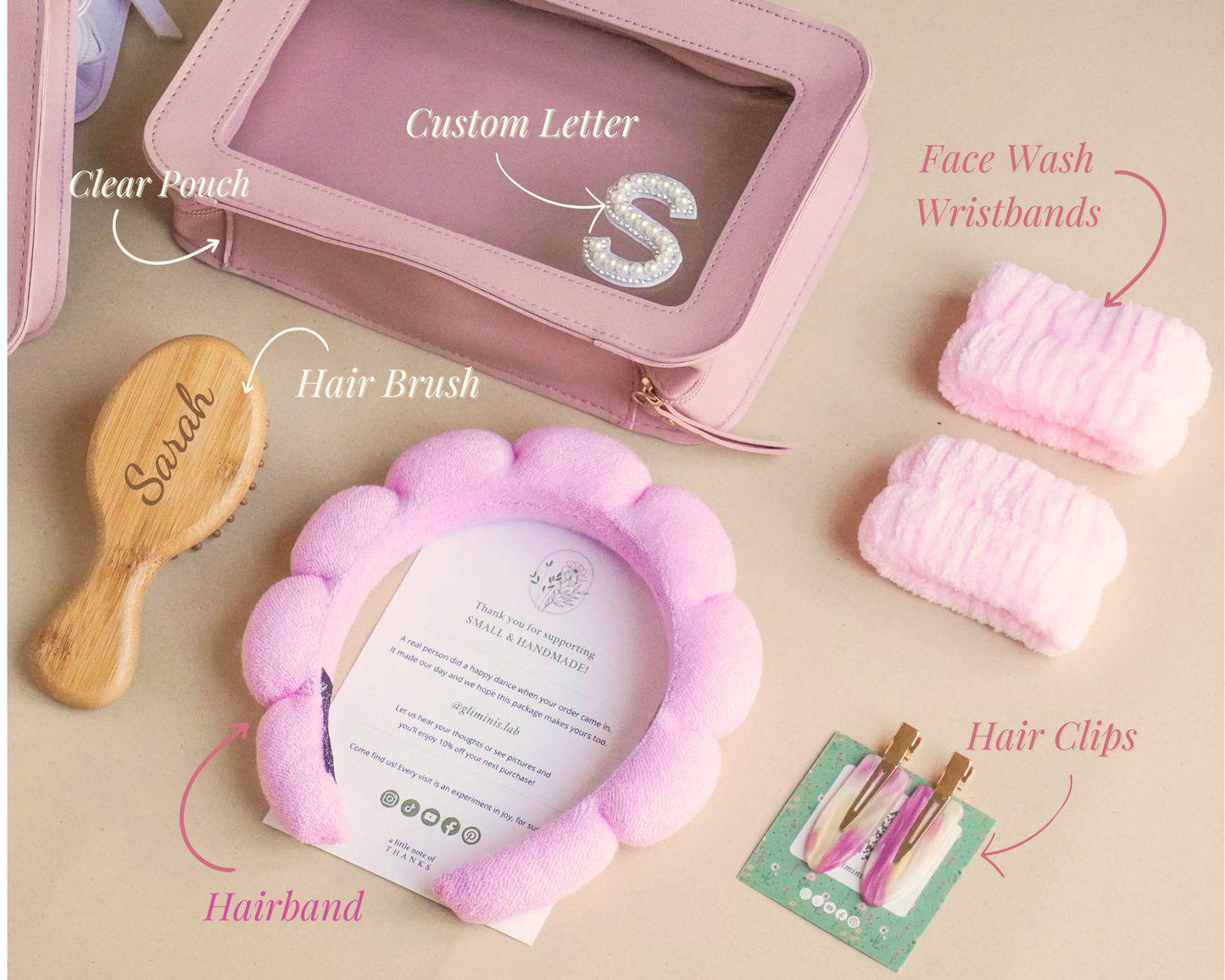 Headband & Wristband Set