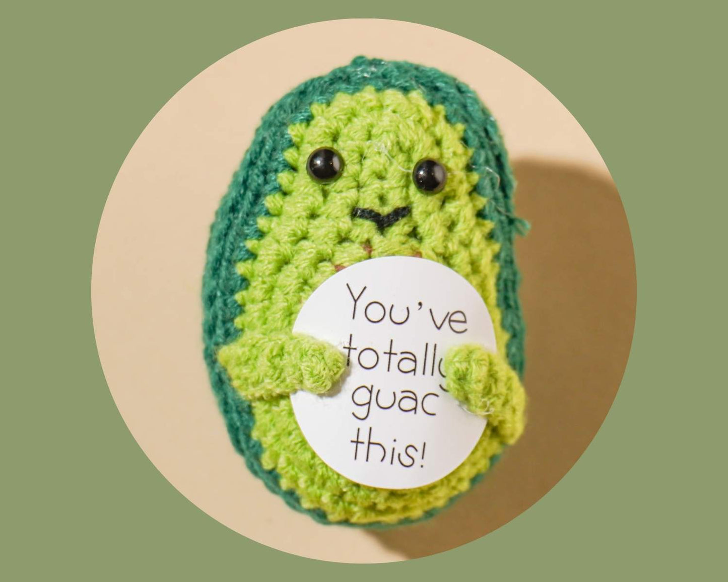 "Guac" This - Emotional Support Avocado