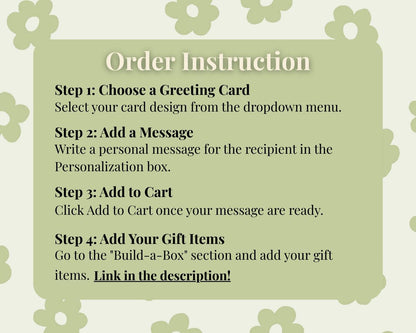START HERE TO BUILD YOUR BOX