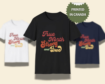 "True North Strong and Free" Fun Tee