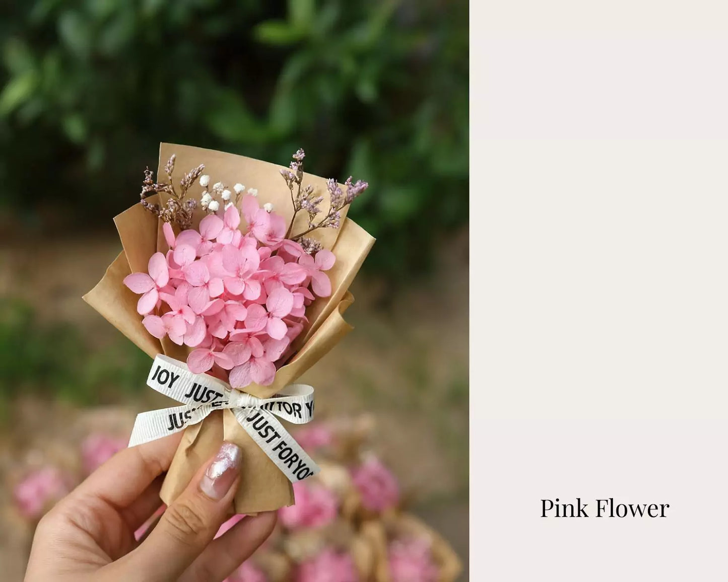 Mini Dried Flower Bouquet