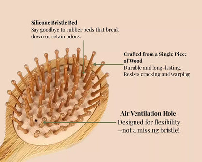 Mini Wooden Comb