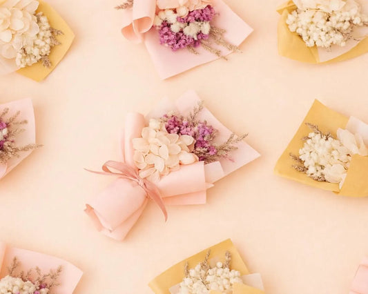 Mini Dried Flower Bouquet