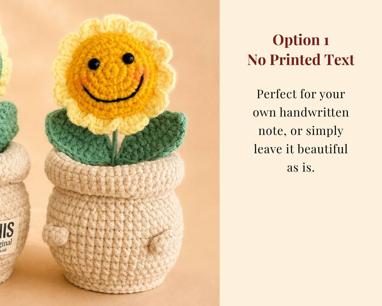New Teacher Gift Set - Sunflower Crochet