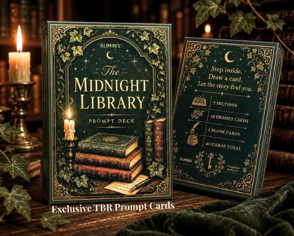 Dark Academia TBR Card Deck