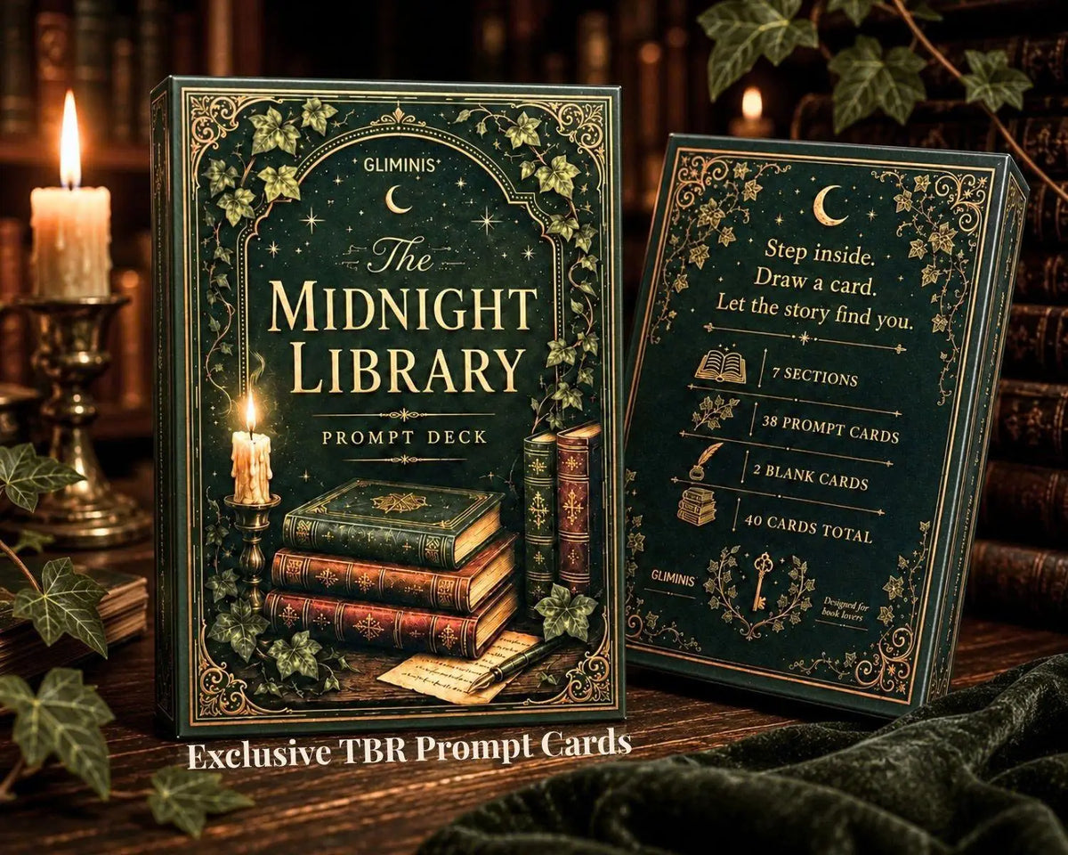 Dark Academia TBR Card Deck