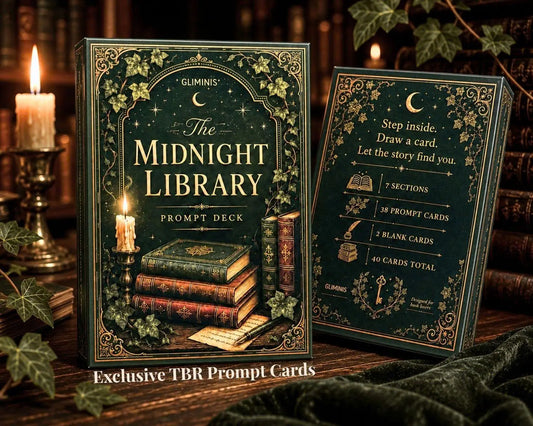 Dark Academia TBR Card Deck