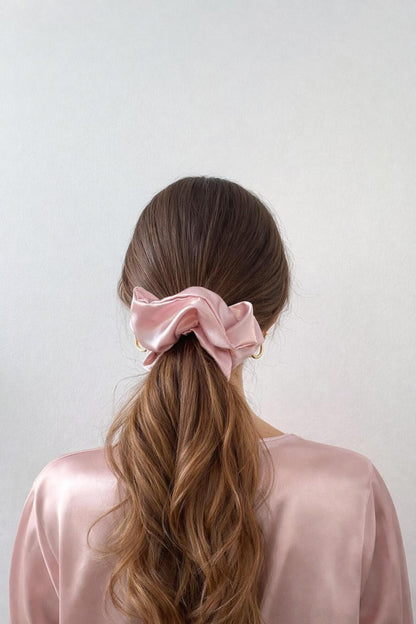 Silk Satin Scrunchies
