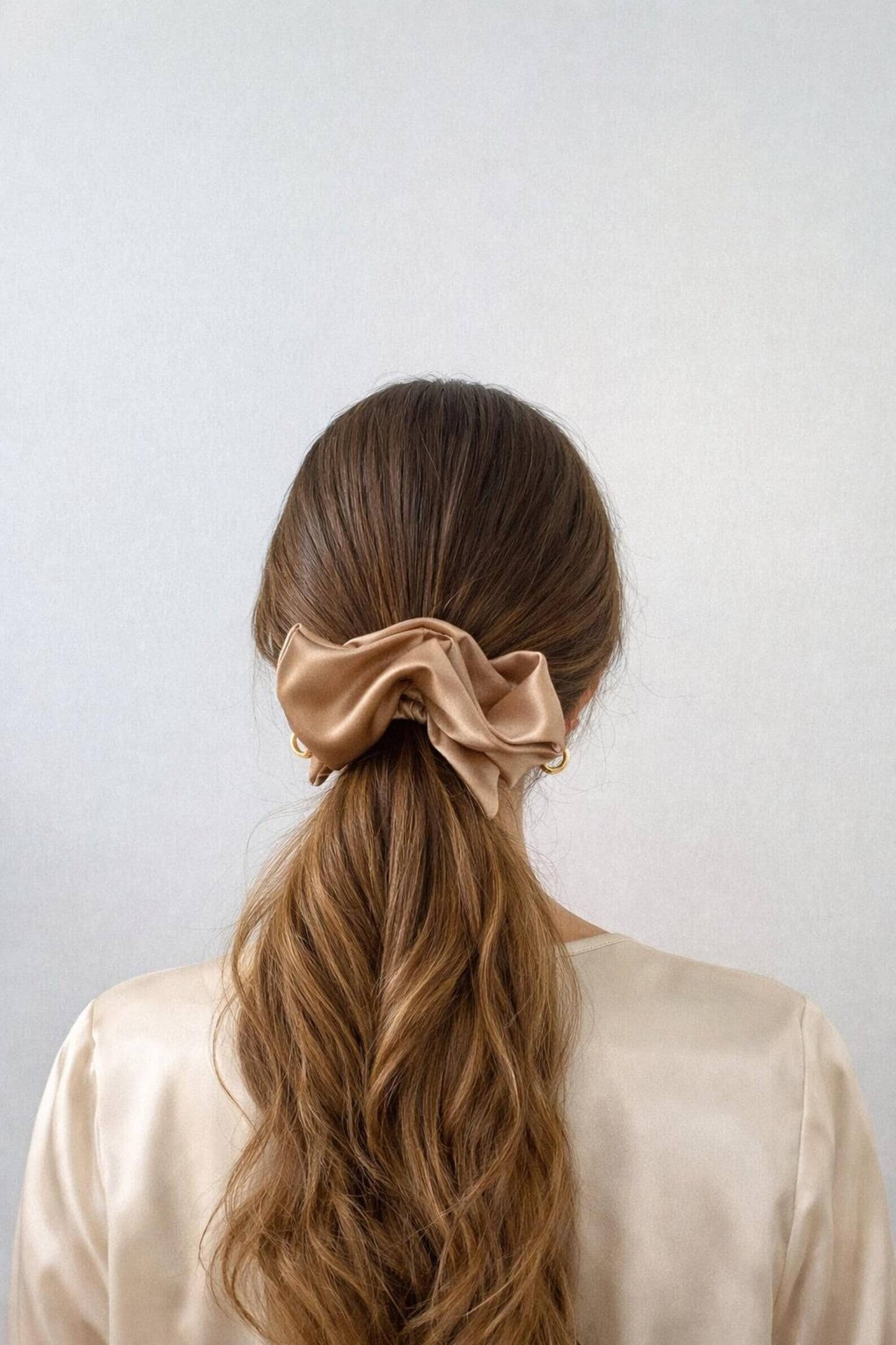 Silk Satin Scrunchies