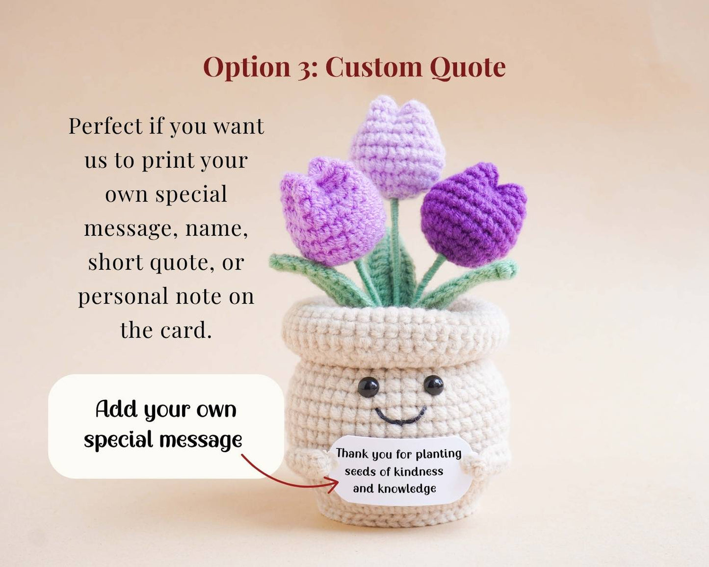 New Teacher Gift Set - Tulip Crochet