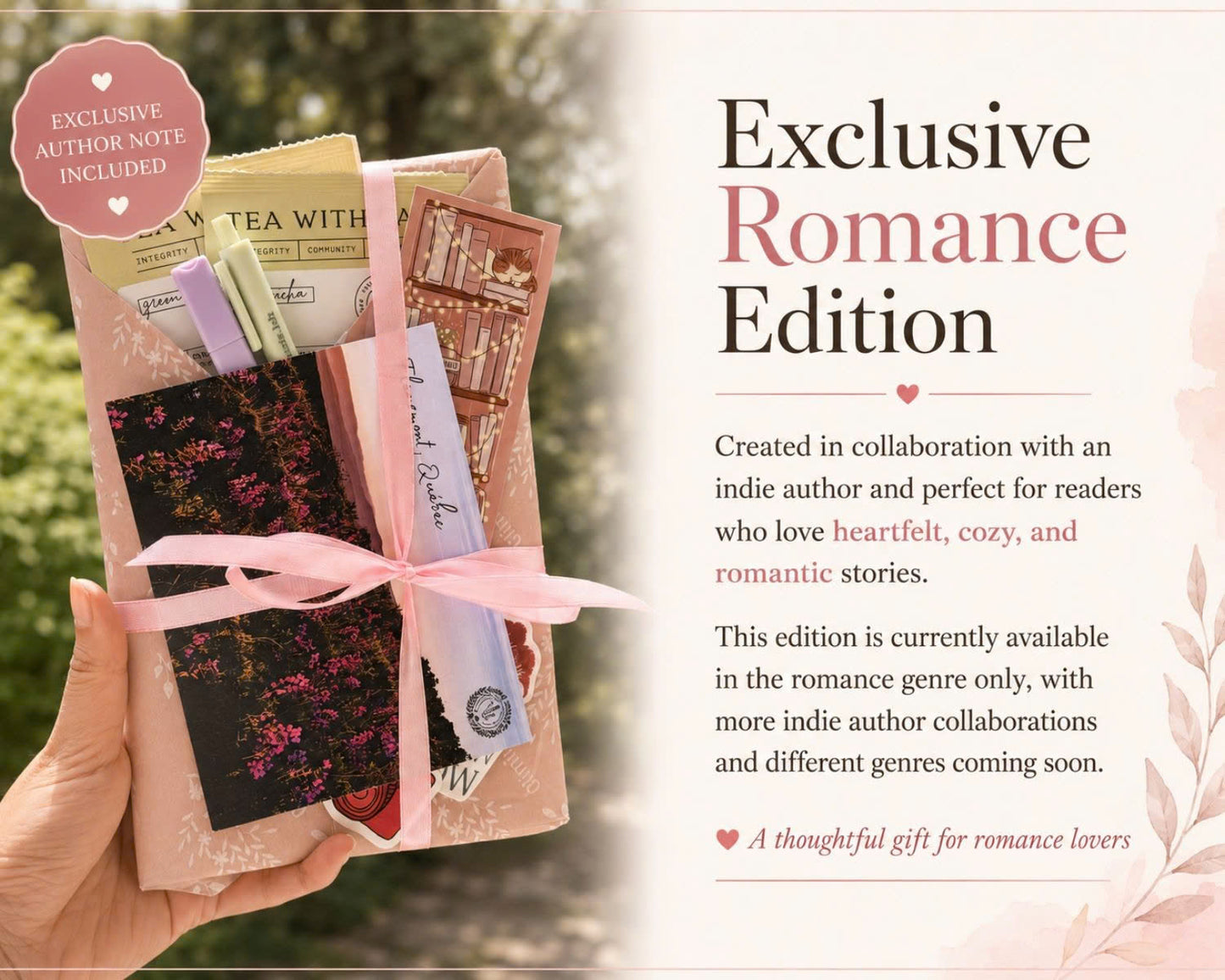 Exclusive Author Note Book Gift
