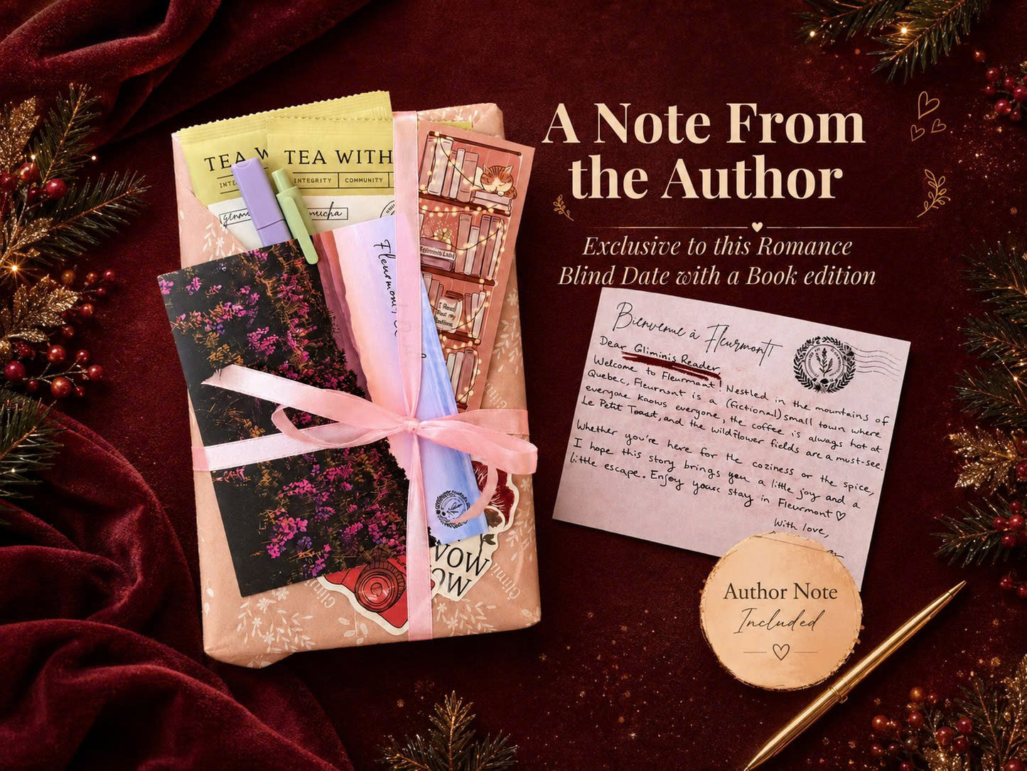 Exclusive Author Note Book Gift