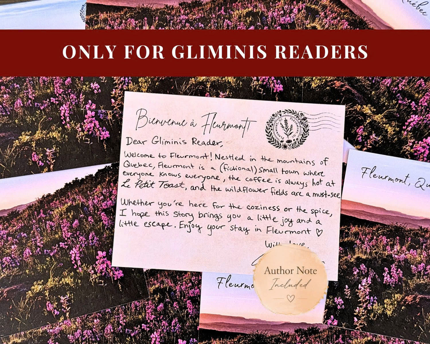 Exclusive Author Note Book Gift